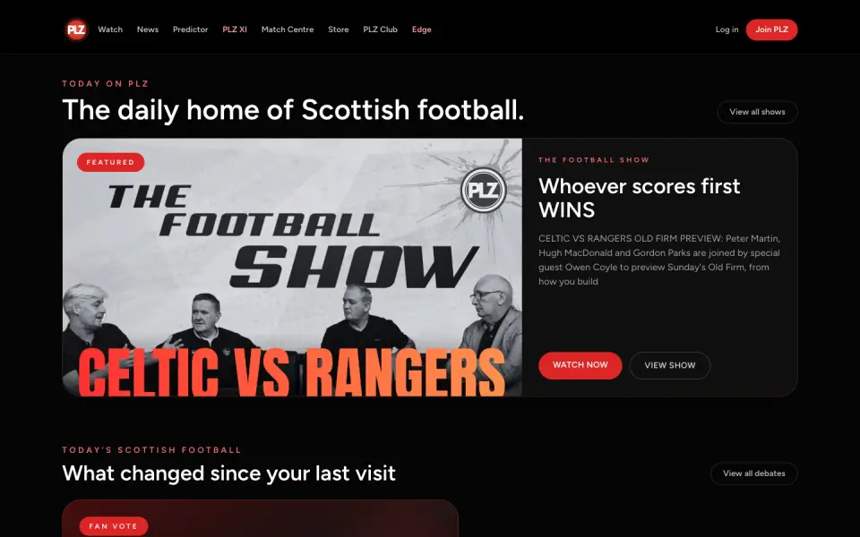 The PLZ website
